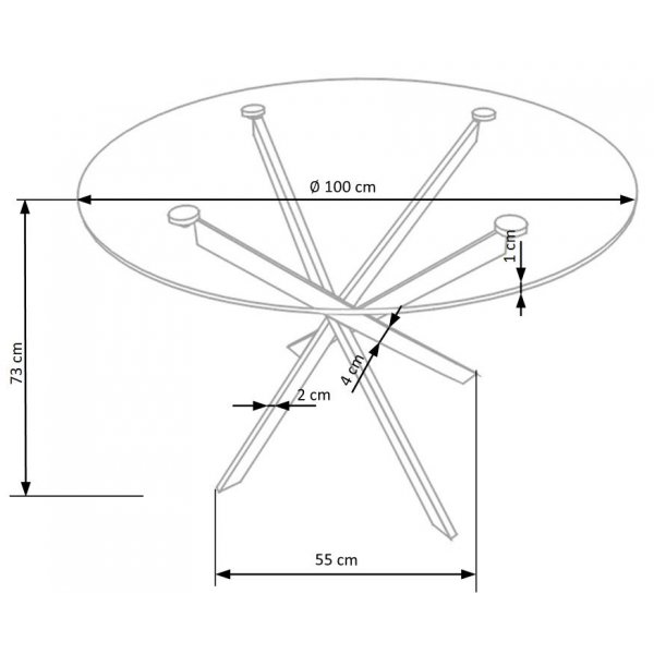 Trend 4 -pyt - Lasi/Kromi + Huonekalujen tekstiilien puhdistus