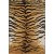 Domani Tiger litte kudottu matto Kulta - 200 x 290 cm