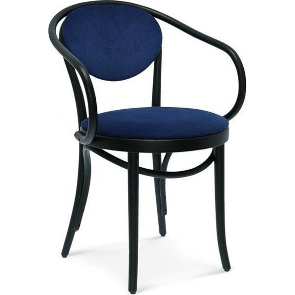 Taivutettu puutuoli k�sinojilla No30 Classic - Valinnainen v�ri