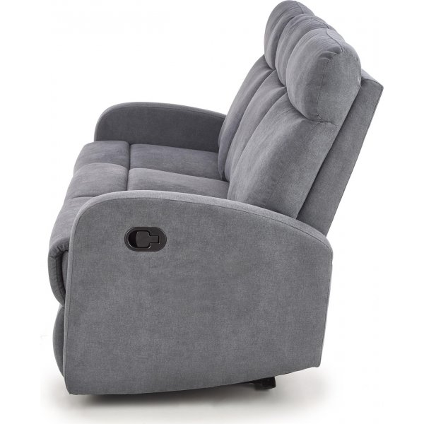 Anslo 3-istuttava leposohva - harmaa Anslo 3-istuttava leposohva - harmaa