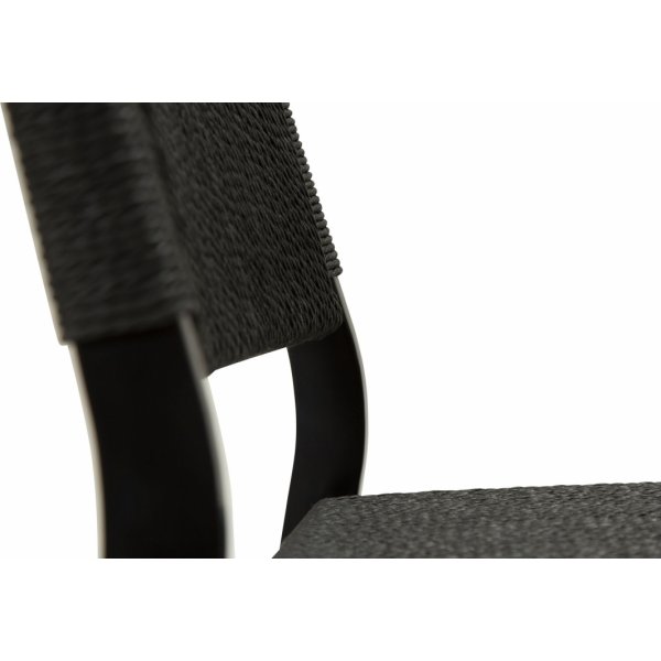 Silmukkaruokailutuoli - musta Silmukkaruokailutuoli - musta