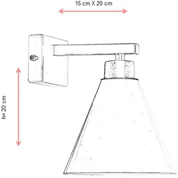 Asper-seinävalaisin - Vintage Asper-seinävalaisin - Vintage