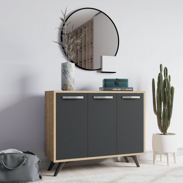 Spiffy kaappi - tammi/antrasiitti