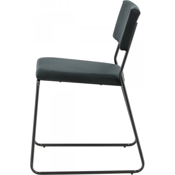 Frequency tuoli - Musta sametti