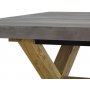 Puinen Otho-ruokapyt betonilevyll 180 x 90 cm