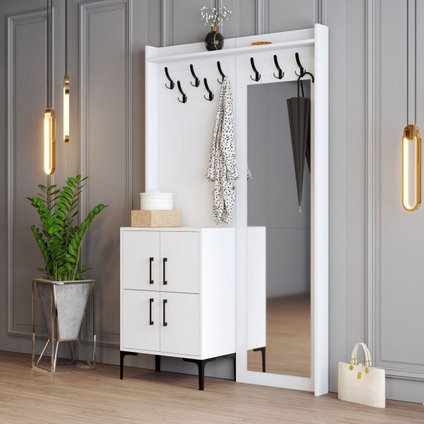 Berliinin aulakalusteet bc - valkoinen Berliinin aulakalusteet bc - valkoinen