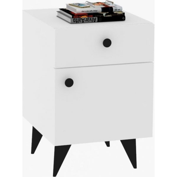 Pila ypyt - valkoinen/antrasiitti