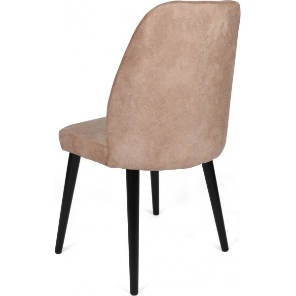 Dallas-ruokailutuolisarja - Minkki/musta