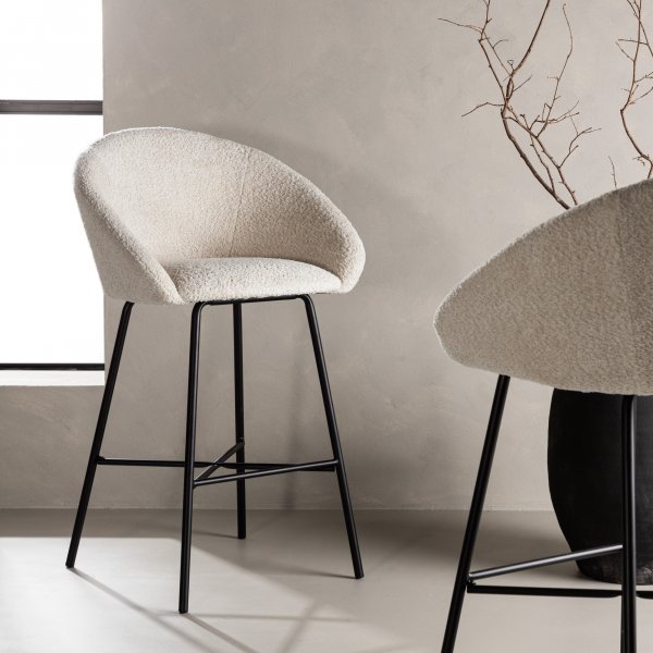 Velvet baarijakkara - valkoinen Velvet baarijakkara - valkoinen