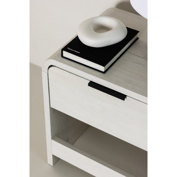 Lyngdal sivupyt 40 x 30 cm - Whitewash