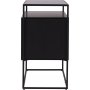 Kingsport kohopyt 120 x 45 cm - Musta