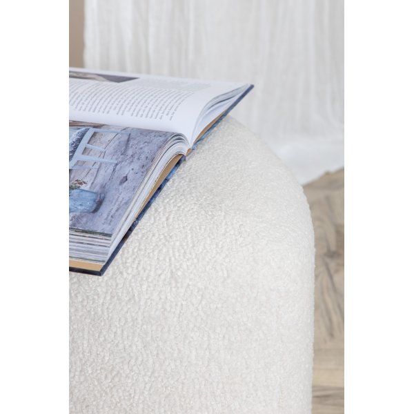 Teepouf - valkoinen nalle Teepouf - valkoinen nalle