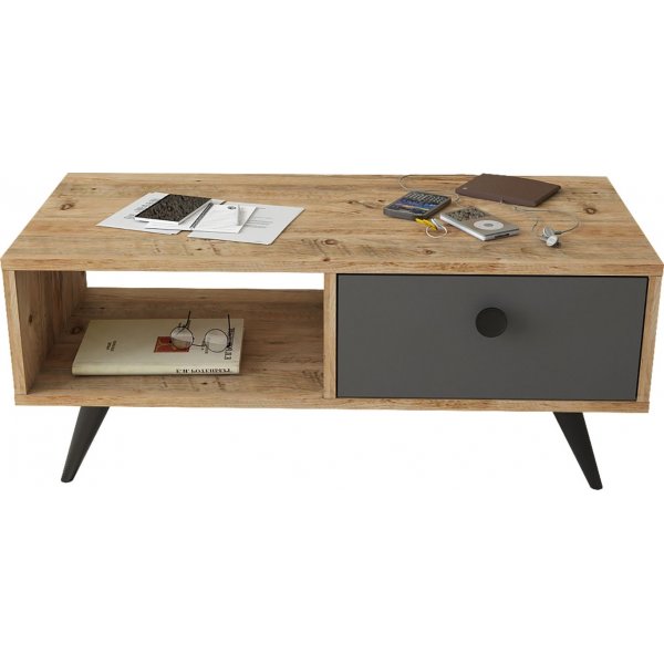 Vilamo sohvapyt 96 x 44,5 cm - Mnty/antrasiitti