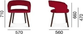 Cube-nojatuoli - Valinnainen rungon ja verhoilun väri Cube-nojatuoli - Valinnainen rungon ja verhoilun väri