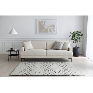 Sohva 3-istuttava beige moderni - Hanna Sohva 3-istuttava beige moderni - Hanna