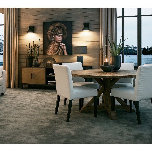 Ruokapöytä 140 cm kierrätettyä ajopuuta Ruokapöytä 140 cm kierrätettyä ajopuuta