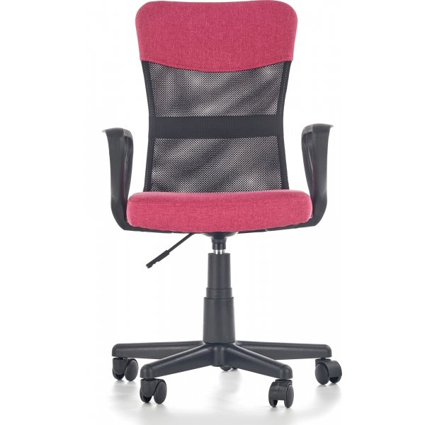 Matthias-toimistotuoli - Vaaleanpunainen/musta Matthias-toimistotuoli - Vaaleanpunainen/musta