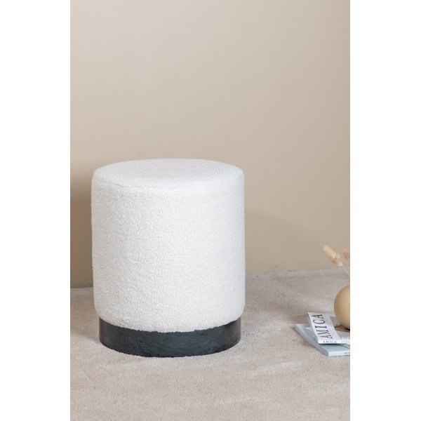 Remi pouf - Valkoinen nalle Remi pouf - Valkoinen nalle