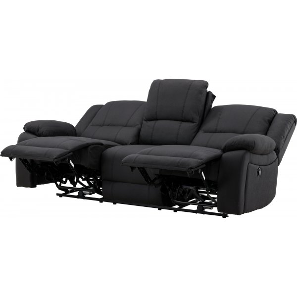 Singapore 3 istuttava lepotuoli sohva - musta Singapore 3 istuttava lepotuoli sohva - musta