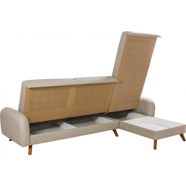 Kronos 2 vuodesohva Cream Kronos 2 vuodesohva Cream