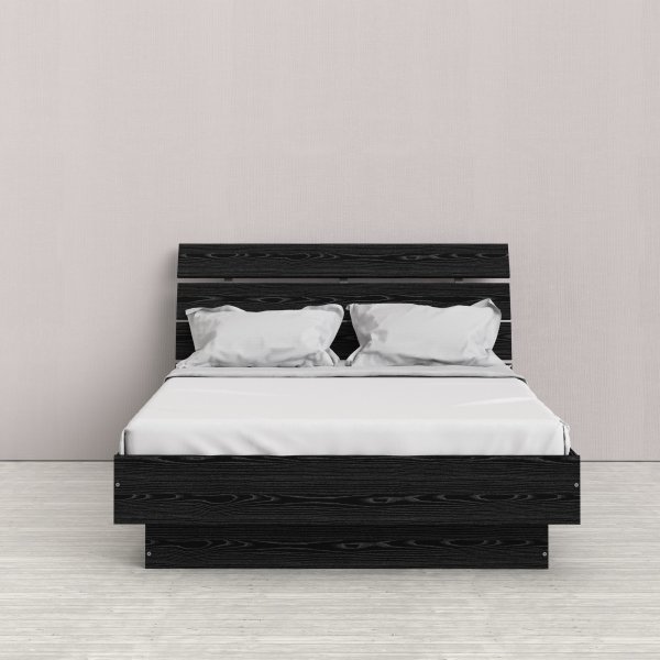 Naia-sänky 154 x 203 cm - Musta Naia-sänky 154 x 203 cm - Musta