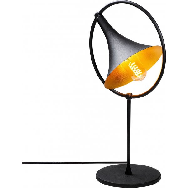 Namur pöytävalaisin - Musta/kulta Namur pöytävalaisin - Musta/kulta