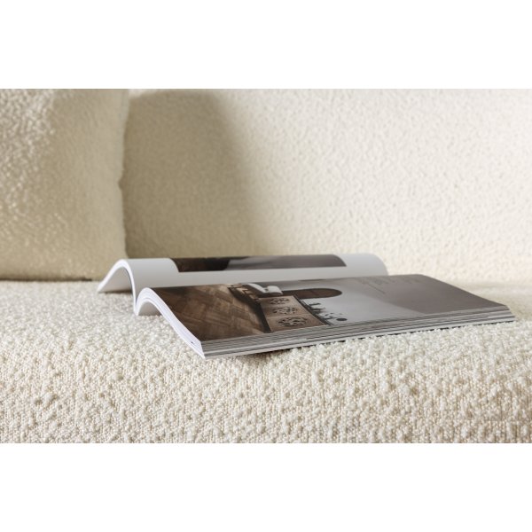 Luna 3-istuttava sohva - musta/valkoinen Luna 3-istuttava sohva - musta/valkoinen