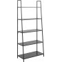 Seaford tikkaat hylly 77x174 cm - musta
