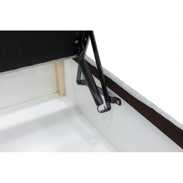 Dream vuodesohva silytyksell (kulmasohva) vasen - Tummanharmaa