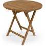 Grunnebo taitettava pyre ruokapyt 80 cm - teak