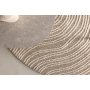 Keskikokoinen matto 200 cm - Beige/valkoinen