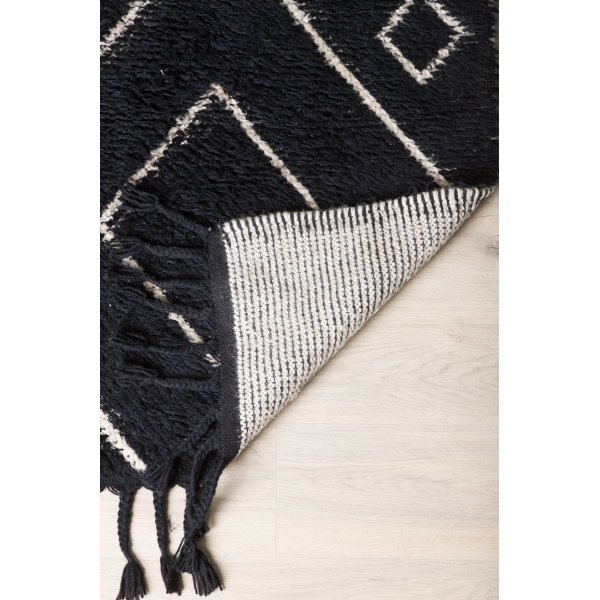 David-villamatto - Musta/valkoinen David-villamatto - Musta/valkoinen