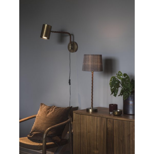 Nora lampun kanta - Antiikki messinki - 46 cm Nora lampun kanta - Antiikki messinki - 46 cm