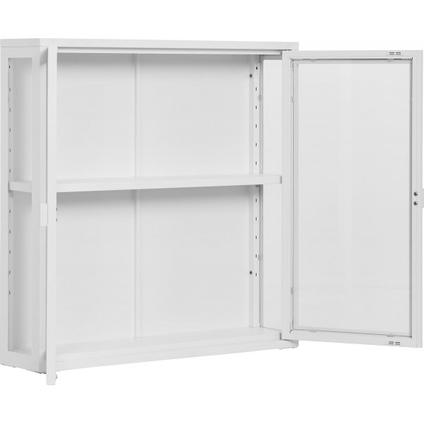 Brisbane seinäkaappi 80x18x80 cm - Valkoinen Brisbane seinäkaappi 80x18x80 cm - Valkoinen