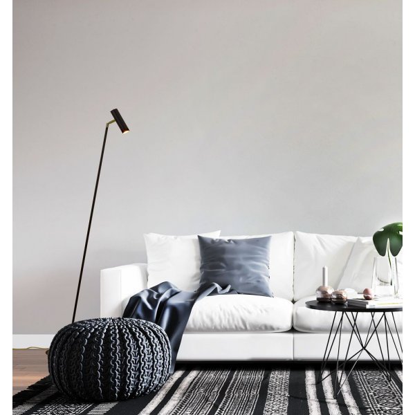 Artic-lattiavalaisin - Musta/teräs Artic-lattiavalaisin - Musta/teräs