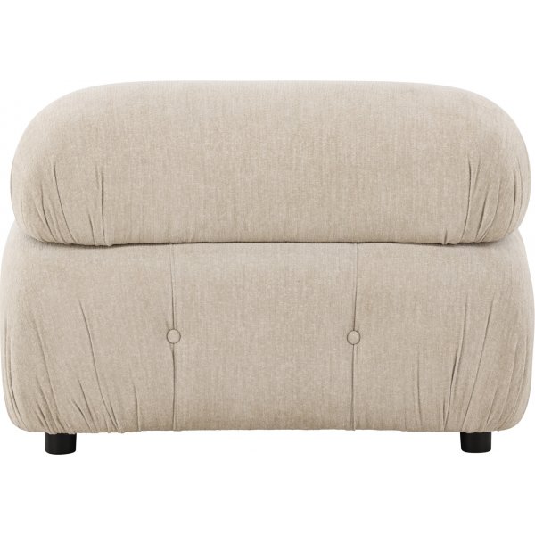 Mika sohvamoduuli - beige/kromi Mika sohvamoduuli - beige/kromi