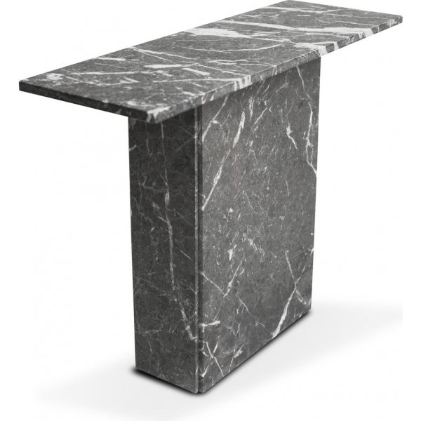 Tasokonsolipyt 100 x 35 cm - Harmaa marmori
