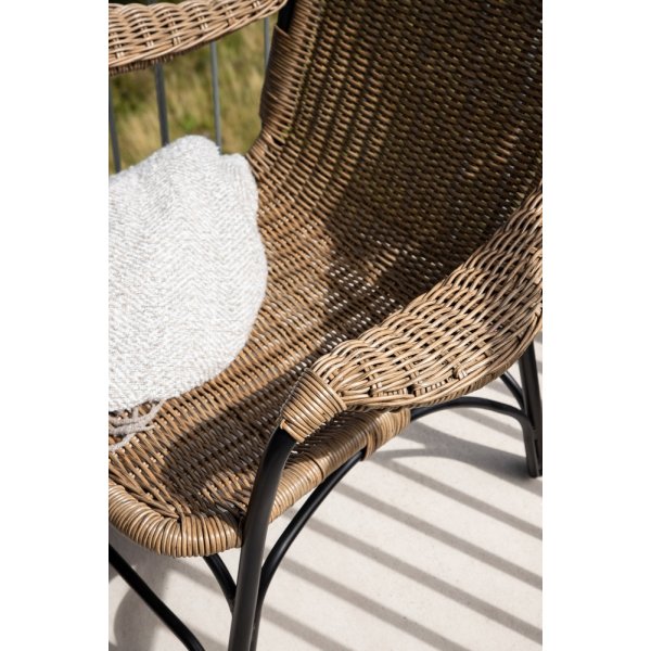 Loreto nojatuoli - musta Loreto nojatuoli - musta