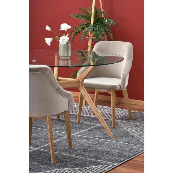 Ashmore ruokapöytä Ø120 cm - Tammi Ashmore ruokapöytä Ø120 cm - Tammi