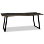 Edge ruokapöytä 190x90 - musta korkeapainelaminaatti (HPL) Edge ruokapöytä 190x90 - musta korkeapainelaminaatti (HPL)