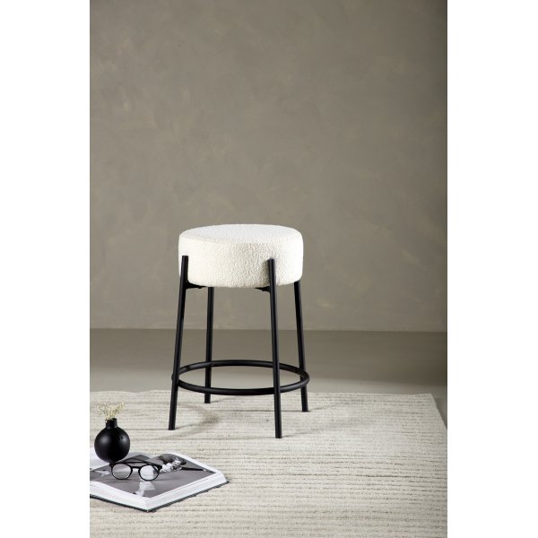 Tucson baarijakkara 60 cm - Valkoinen Tucson baarijakkara 60 cm - Valkoinen