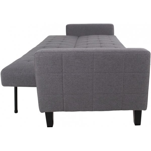 Milton vuodesohva - Tummanharmaa/koivu Milton vuodesohva - Tummanharmaa/koivu