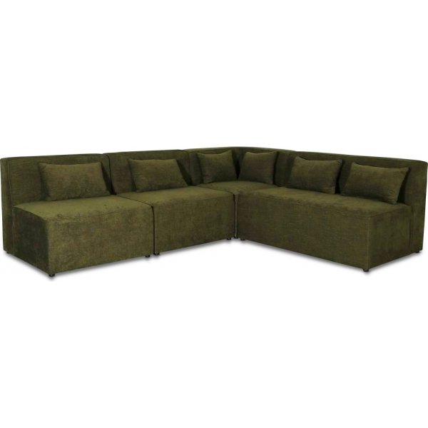 Modulaarinen vihre kulmasohva