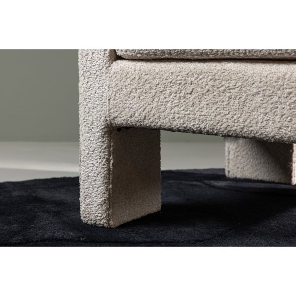 Ragusa nojatuoli - Valkoinen bouclé Ragusa nojatuoli - Valkoinen bouclé