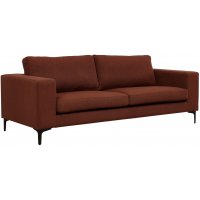 Aspen 3-istuttava sohva - Ruosteenpunainen chenille Aspen 3-istuttava sohva - Ruosteenpunainen chenille