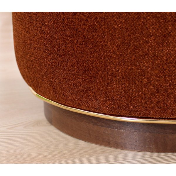 Zeone pouf - punainen Zeone pouf - punainen