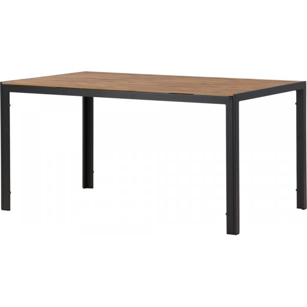 Break ruokapyt 150 x 90 cm - Ruskea/Musta