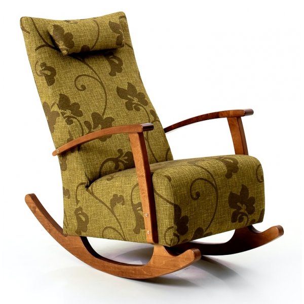 Jazz Rocker keinutuoli - Valinnainen viimeistely ja verhoilu (nahka | kangas)