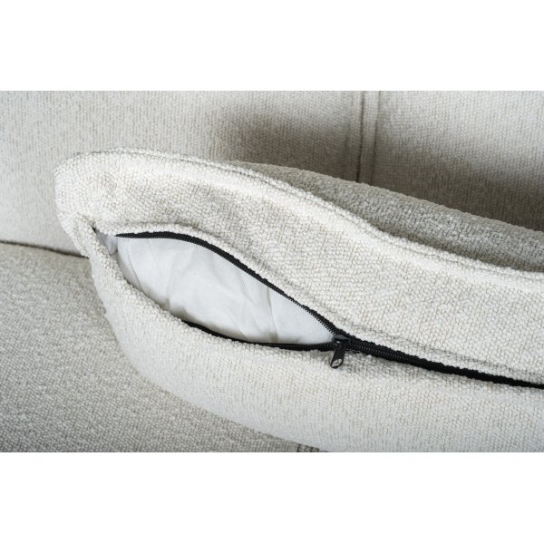 Nees modulaarinen bouclé-sohva - 2-istuttava bouclé-sohva Nees modulaarinen bouclé-sohva - 2-istuttava bouclé-sohva