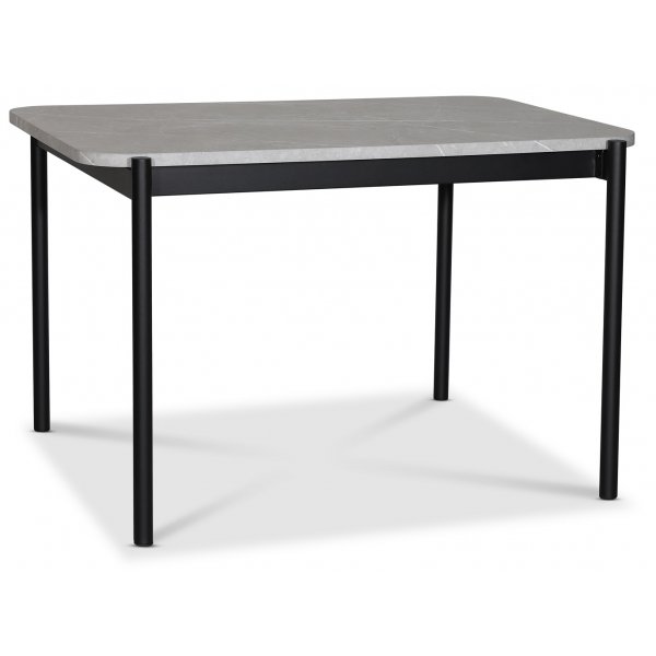 Wayne ruokapöytä 120x80 cm - Vaaleanharmaa marmori (foliointi) Wayne ruokapöytä 120x80 cm - Vaaleanharmaa marmori (foliointi)